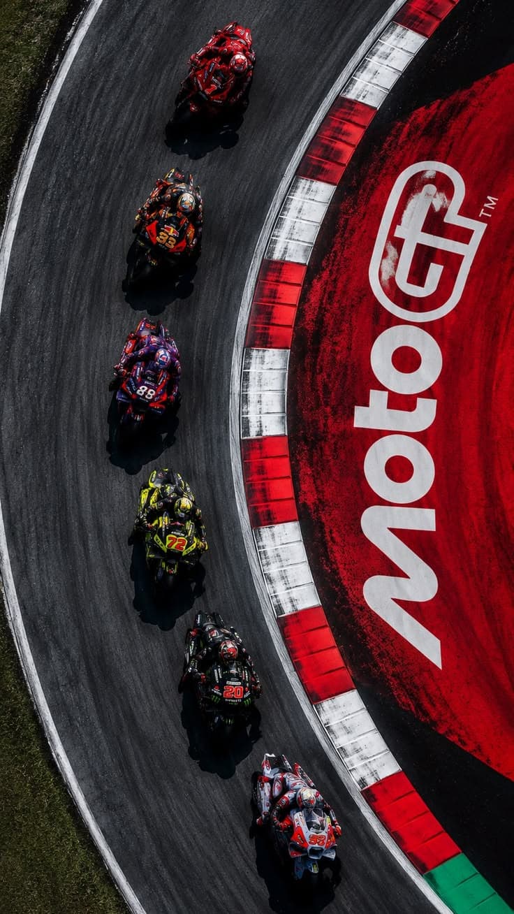 MotoGP Racing Action